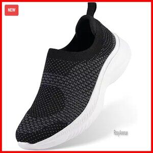 Lightweight Mesh Slip-On Sneakers for Walking Running Workout Casual